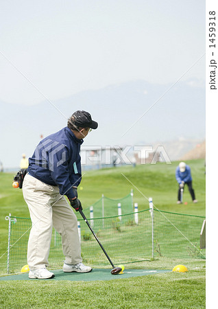 パークゴルフの写真素材