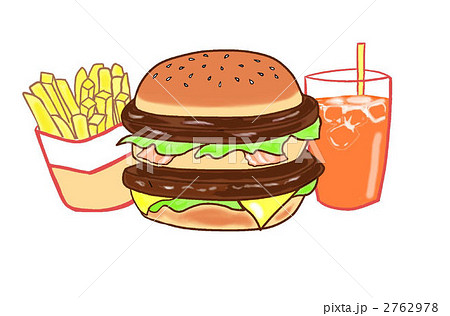 ベーコンポテトのイラスト素材 ベーコンポテトのイラスト素材