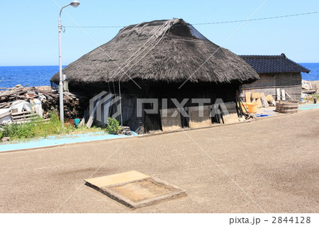 塩田 揚浜式塩田 世界遺産 塩づくりの写真素材