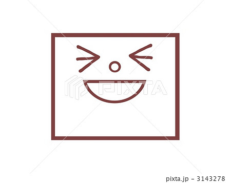 笑う 笑い顔 顔のイラスト素材 笑う 笑い顔 顔のイラスト素材