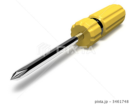 締める ねじ回し ドライバー 工具のイラスト素材