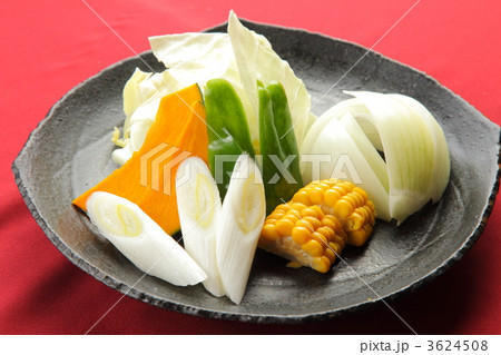 野菜盛りの写真素材