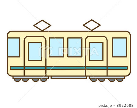 電車 鉄道 汽車 Jr Cgのイラスト素材