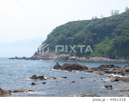 番場浦海岸の写真素材