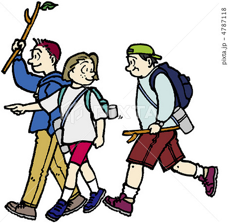 校外学習のイラスト素材