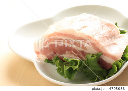 三段バラ肉の写真素材 三段バラ肉の写真素材