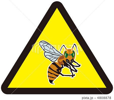 蜂 危険 マーク スズメバチのイラスト素材 - PIXTA