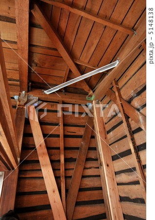 リフォーム 木造住宅 一般住宅 耐震補強の写真素材