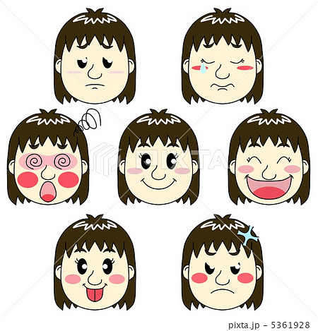 青筋立てるのイラスト素材