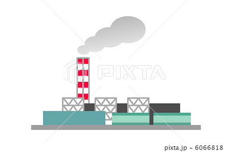 火力発電所のイラスト素材 Pixta
