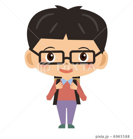 ぼっちゃんのイラスト素材