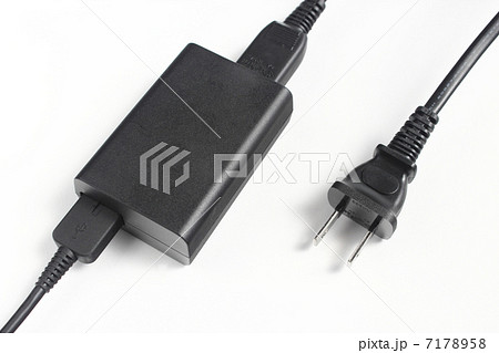Acアダプターの写真素材