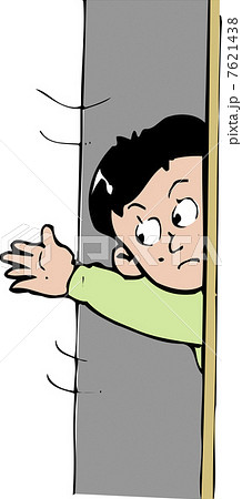 のぞくのイラスト素材