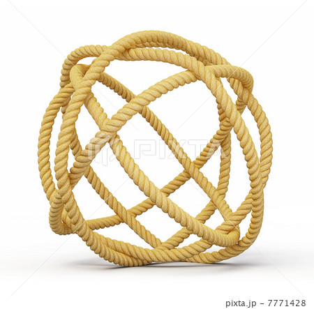 ロープの端 紐のイラスト素材