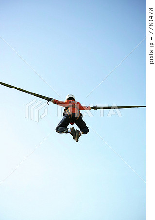 逆バンジーの写真素材 - PIXTA