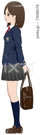 100以上 全身 女の子 横向き イラスト 最高の画像壁紙日本aad