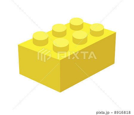 レゴ ブロック イラスト Cg 背景のイラスト素材 Pixta