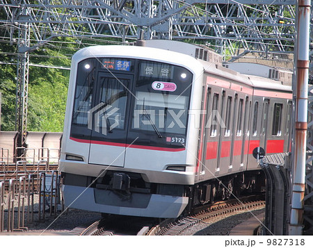 鉄道写真 東急5050系 東急5050系4000番台 (4108F 東急東横線直通 通勤特急 和光市行き