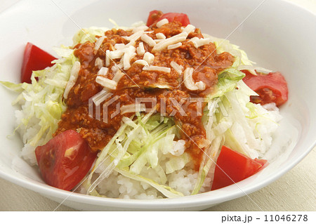 タコライス 地域料理 ライスタコス 米料理の写真素材