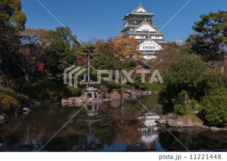 紀州御殿 大阪城 大阪の写真素材