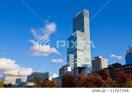 阿倍野ハルカス 建物の写真素材