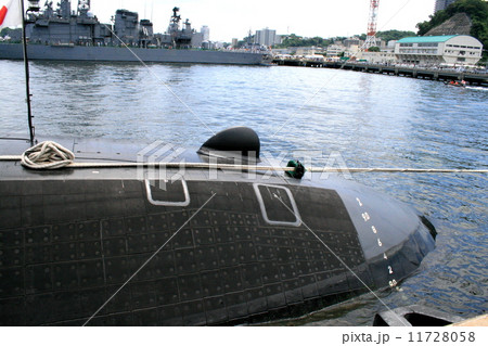 対潜水艦 533mm魚雷発射管の写真素材