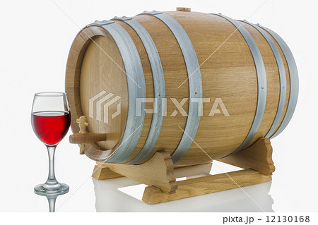 ワイン樽の写真素材