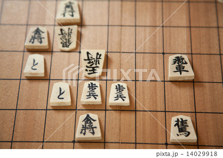 将棋 王手 駒 有利の写真素材