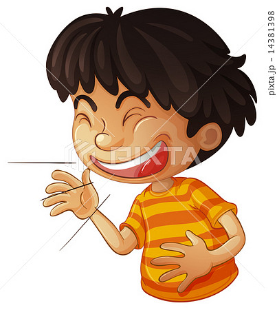 笑い 笑う 人 人間のイラスト素材