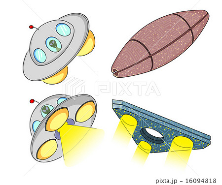 空飛ぶ円盤記念日のイラスト素材