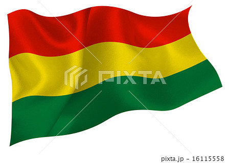 ボリビア 国旗の写真素材
