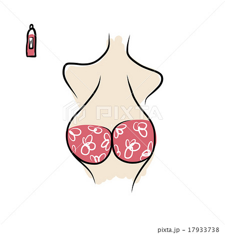 Female breast sketch for your design Stock Vector by ©Kudryashka 51378887