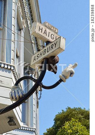 アメリカ サンフランシスコ 看板 道路標識 サンフランシスコの道路標識 アメリカ[01746001294]の写真