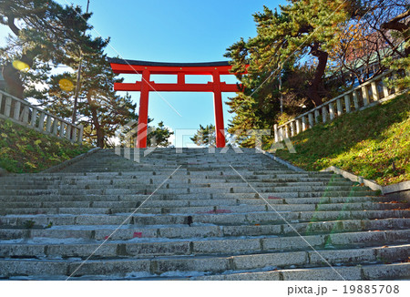 函館護国神社の写真素材