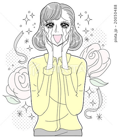 憧れ 女性 片思い 好きのイラスト素材 憧れ 女性 片思い 好きのイラスト素材