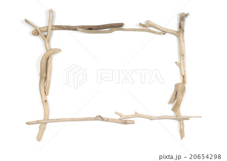 流木 フレーム 枠 額の写真素材 - PIXTA