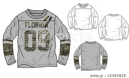 ベクター アパレル ハンガーイラスト カットソーのイラスト素材