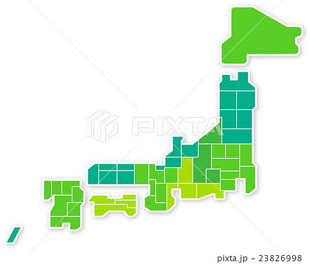 四国地図のイラスト素材集 Pixta ピクスタ