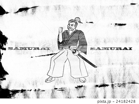 平安時代の武士のイラスト素材