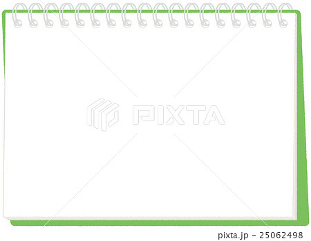 スケッチブック 文房具 背景素材 画材のイラスト素材