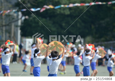 花笠音頭の写真素材