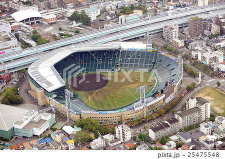 阪神甲子園球場照片素材