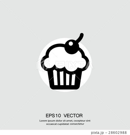 ケーキ 絵文字 ベクター 記念日のイラスト素材