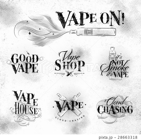 Vapeのイラスト素材