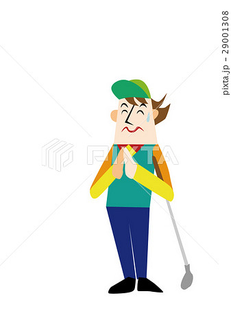 グラウンドゴルフクラブのイラスト素材