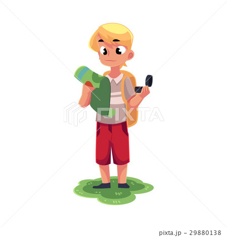 オリエンテーリング ライフスタイル アクティビティのイラスト素材