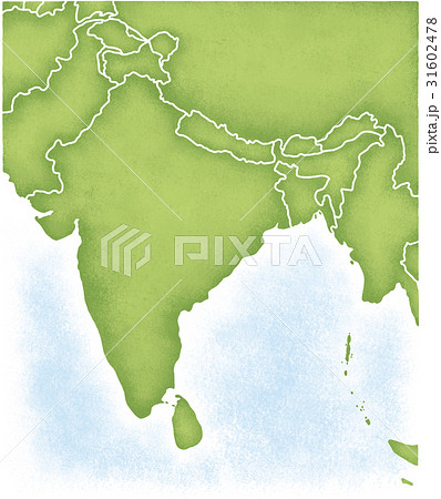 中国 中華人民共和国 地図 イラストのイラスト素材