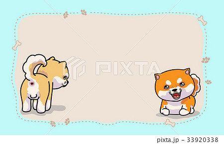 柴犬的向量圖素材集