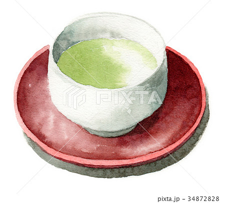 湯呑茶碗のイラスト素材