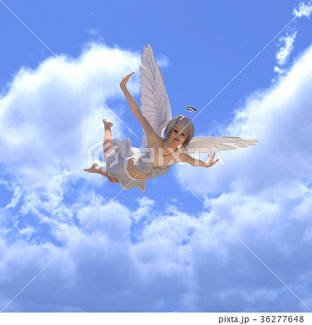 ティンカーベルのイラスト素材